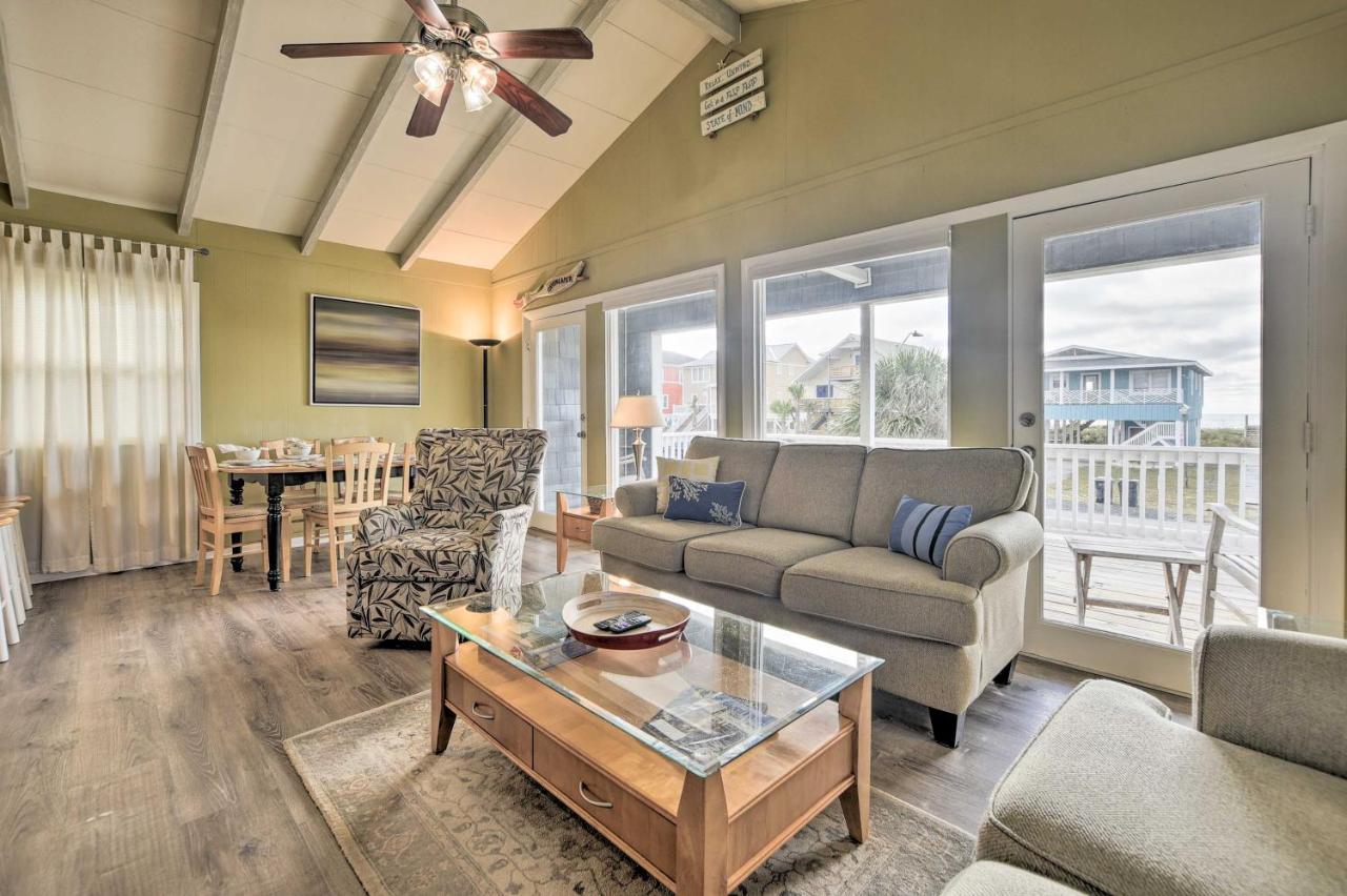 Holden Beach Family Abode - Steps To Ocean! Exterior photo